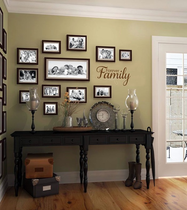 Best Family Picture Wall Decoration Ideas (17)