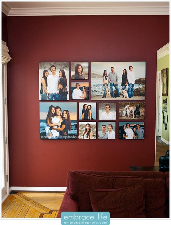 Best Family Picture Wall Decoration Ideas (26)