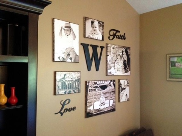 Best Family Picture Wall Decoration Ideas (27)