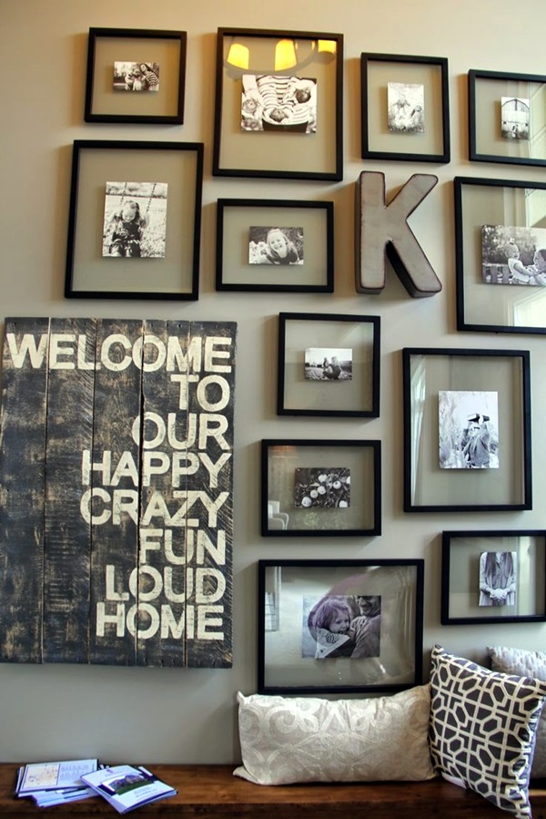 Best Family Picture Wall Decoration Ideas (3)