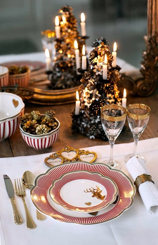 christmas table decoration ideas (2)