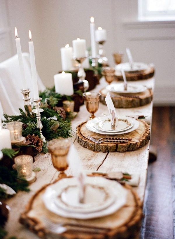 christmas table decoration ideas (22)