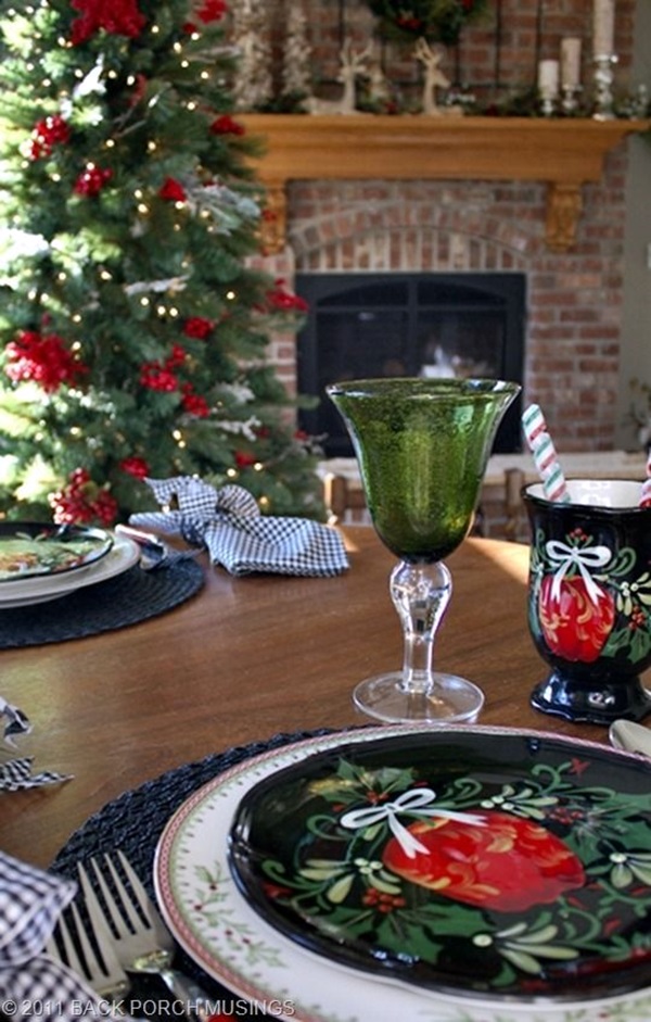 christmas table decoration ideas (26)