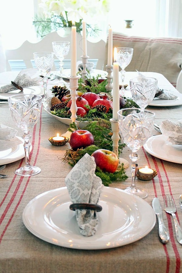 christmas table decoration ideas (28)