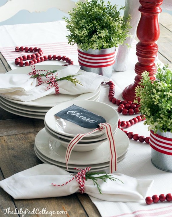 christmas table decoration ideas (29)