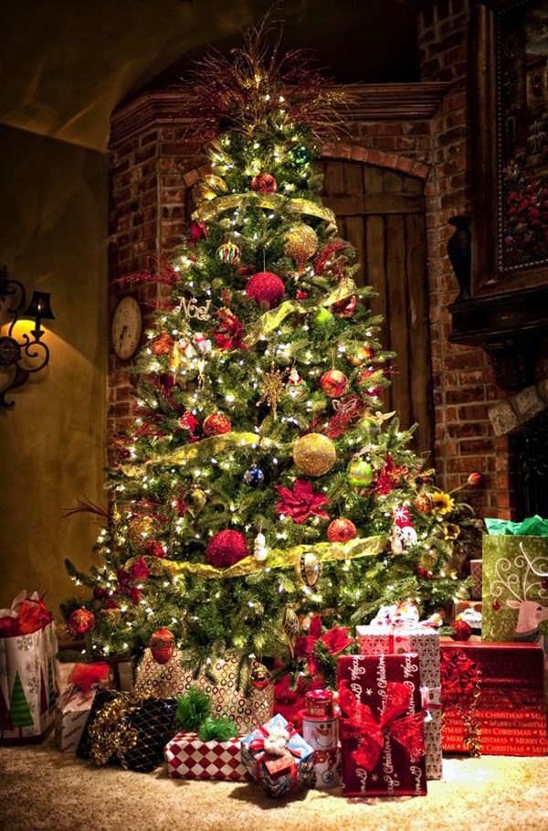 christmas tree decorating ideas (39)