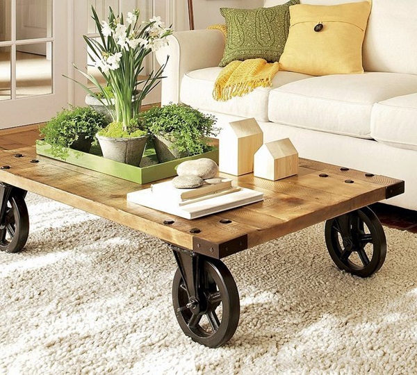 Genius Coffee Table Ideas to Copy (38)