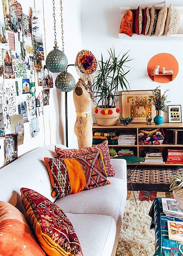 Magical Boho Home Decoration Ideas (4)