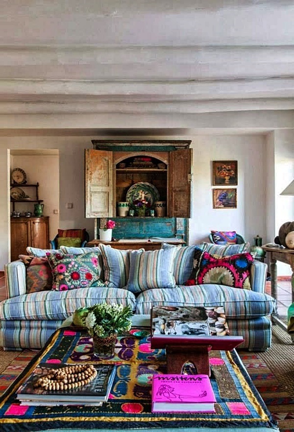 Magical Boho Home Decoration Ideas (9)