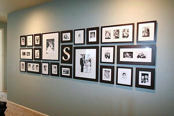 Unique wall photo display Ideas For You (1)