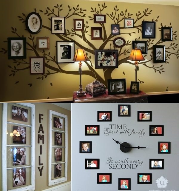 Unique wall photo display Ideas For You (2)