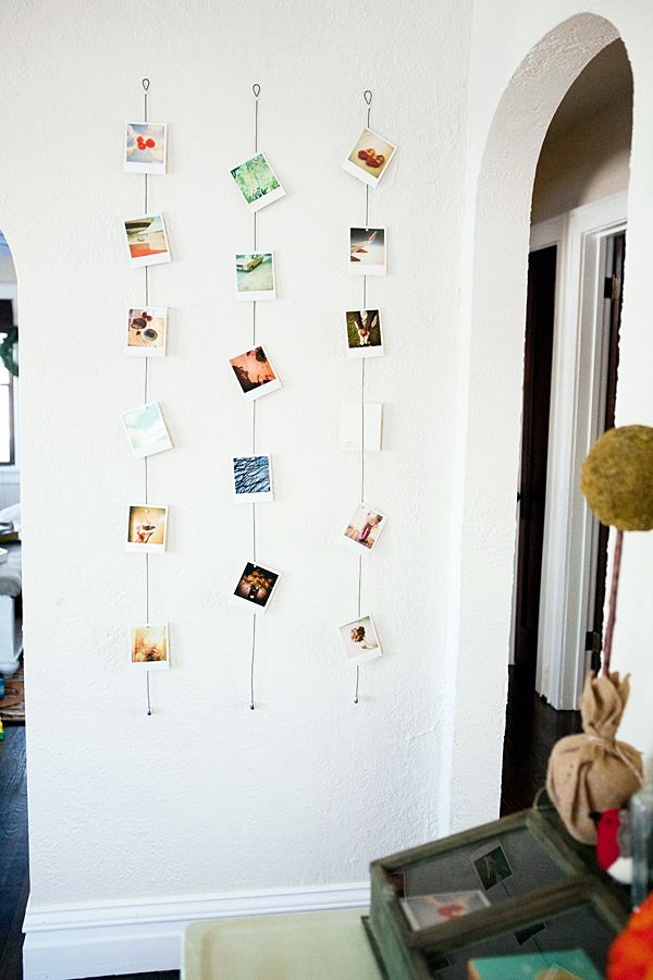 Unique wall photo display Ideas For You (29)