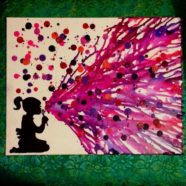 melted crayon art 21