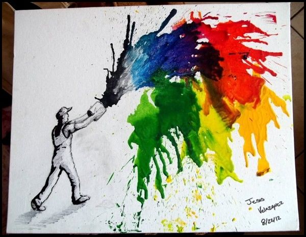 melted crayon art 24