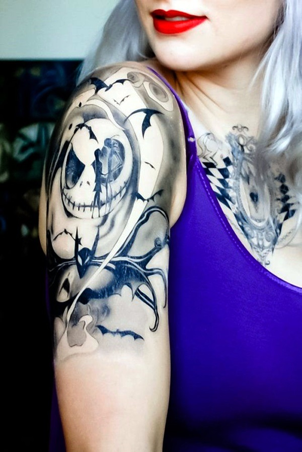 nightmare before christmas tattoos (15)