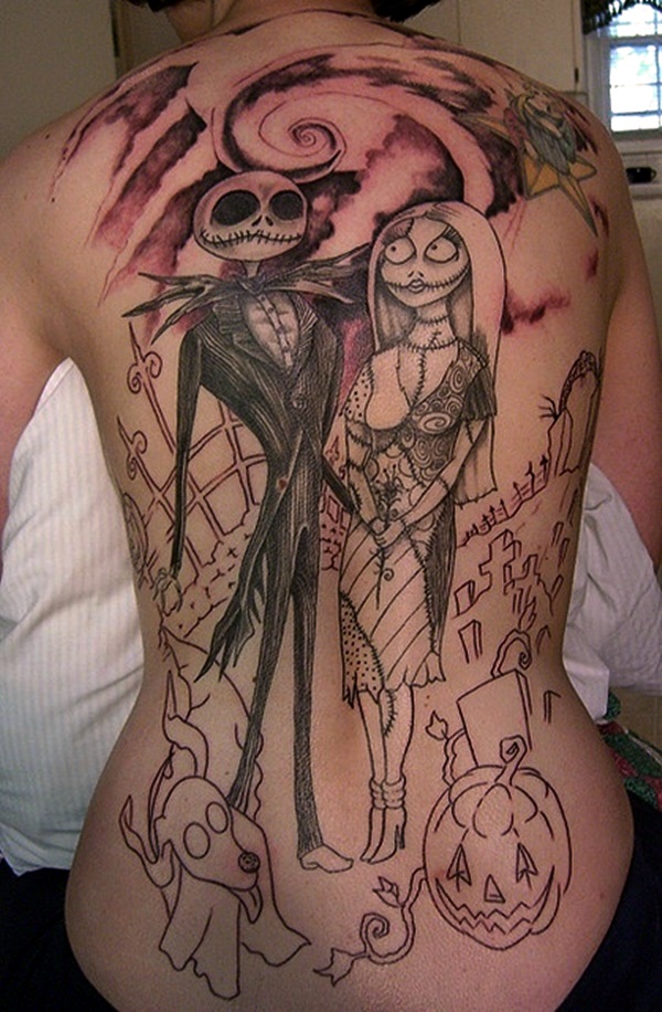 nightmare before christmas tattoos (16)