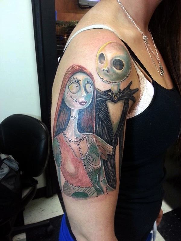 nightmare before christmas tattoos (20)