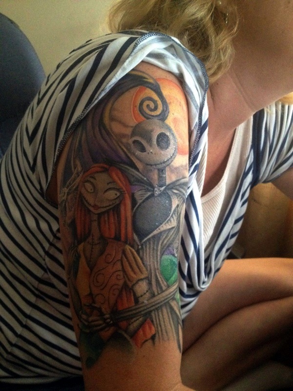 nightmare before christmas tattoos (24)