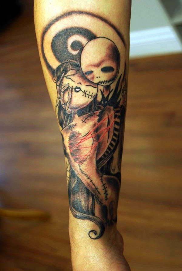 nightmare before christmas tattoos (25)