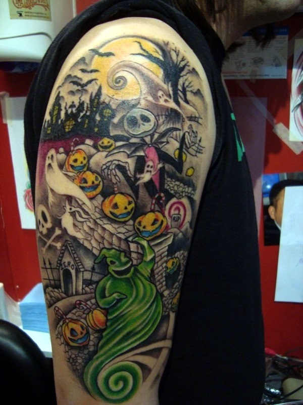 nightmare before christmas tattoos (33)