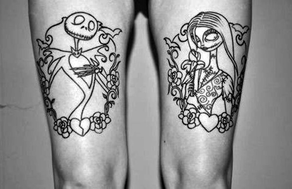 nightmare before christmas tattoos (35)