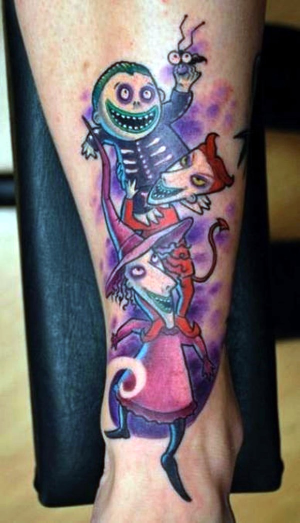 nightmare before christmas tattoos (36)