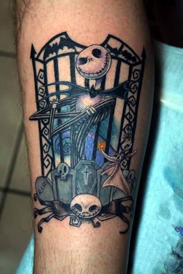 nightmare before christmas tattoos (37)