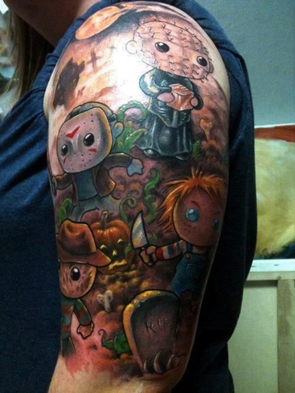 nightmare before christmas tattoos (38)