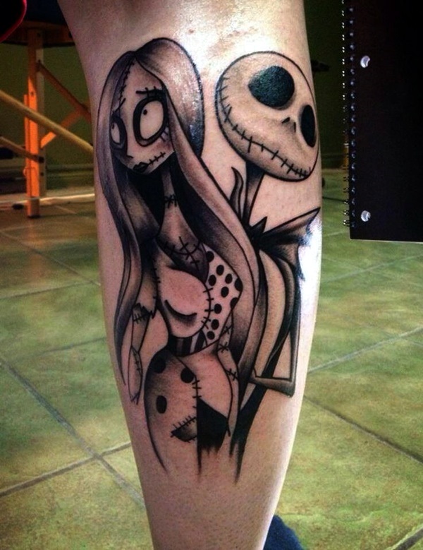 nightmare before christmas tattoos (4)