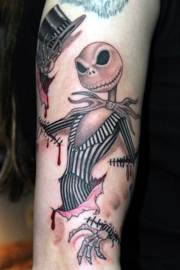 nightmare before christmas tattoos (40)