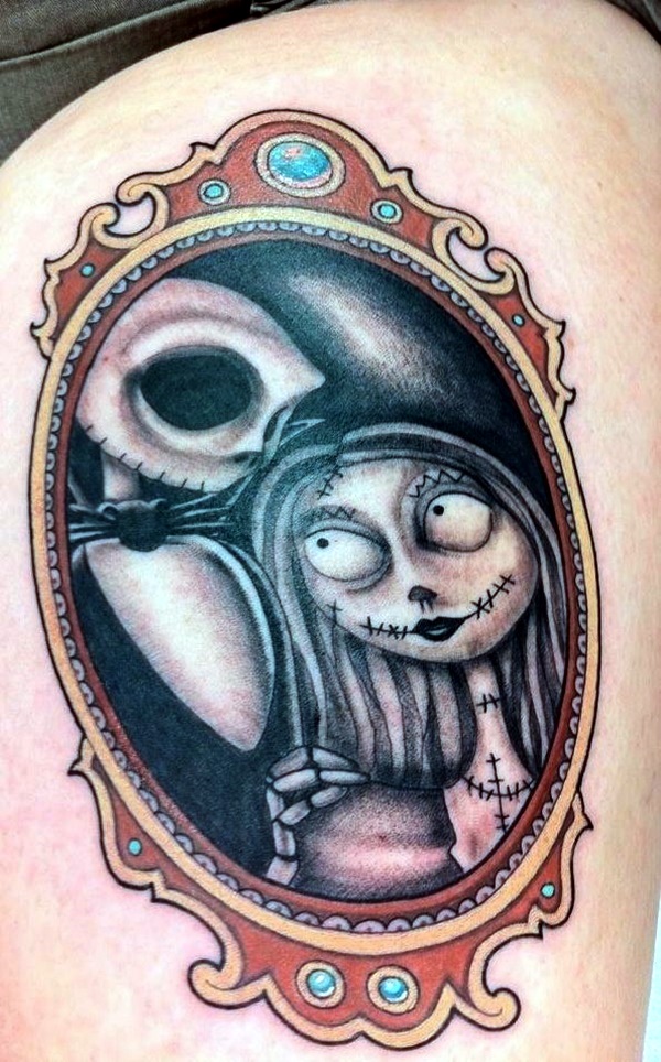 nightmare before christmas tattoos (41)