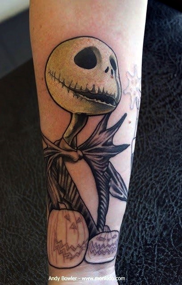 nightmare before christmas tattoos (43)