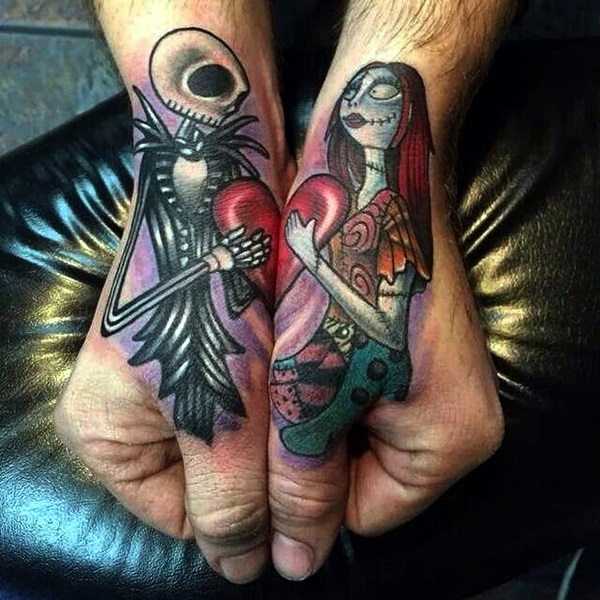 nightmare before christmas tattoos (8)