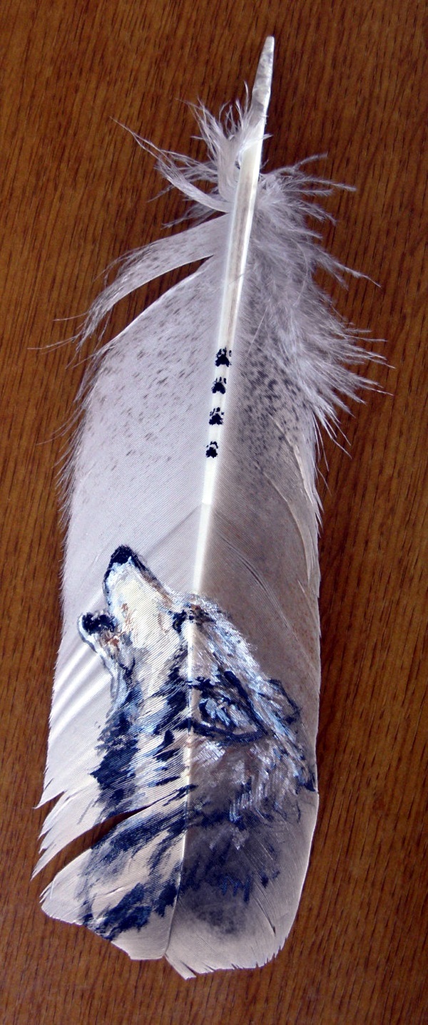 An Amazing Hobby of painted feathers (4)