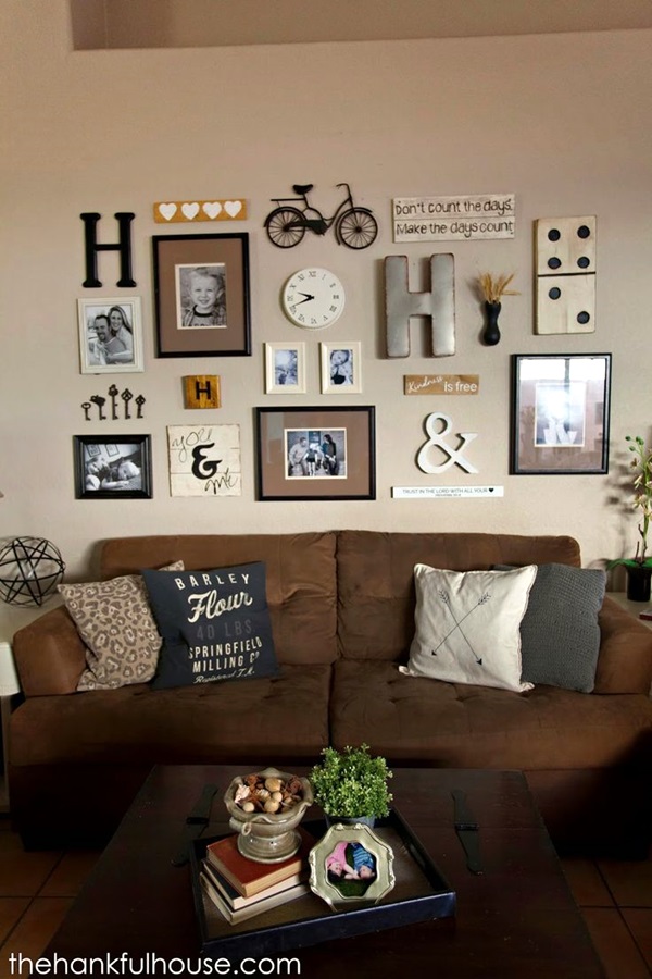 Best Family Picture Wall Decoration Ideas (37)