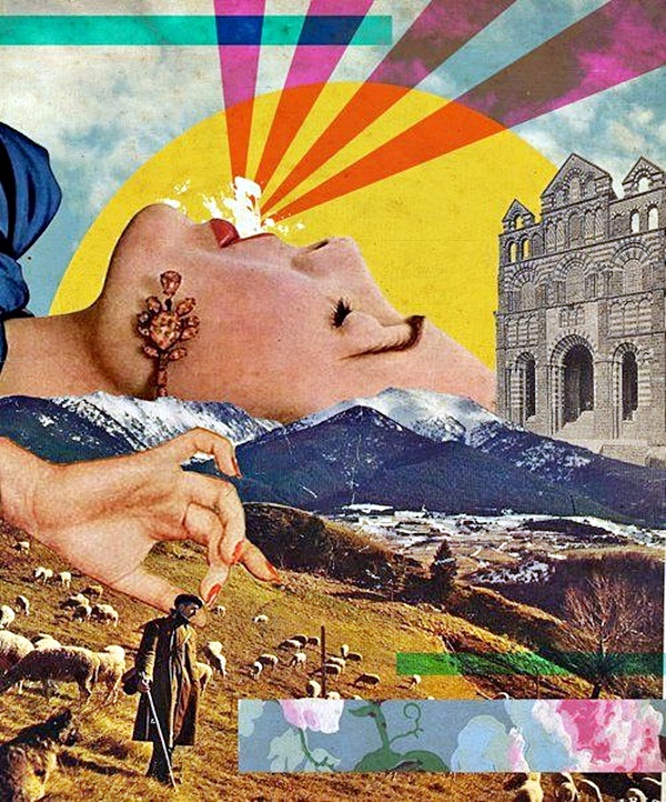 Clever and meaningful Collage Art Examples (35)