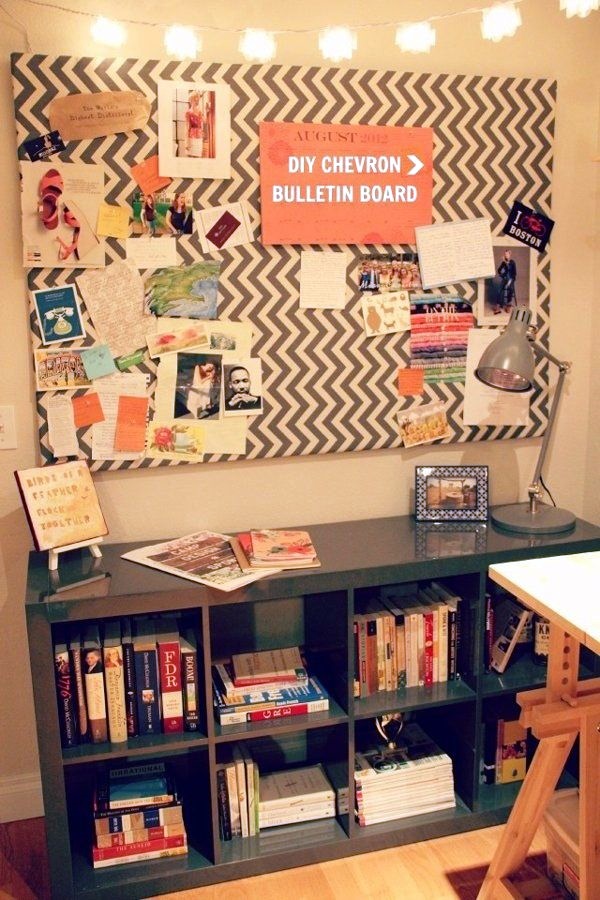 Cool and Inspirational pinboard wall Ideas (13)