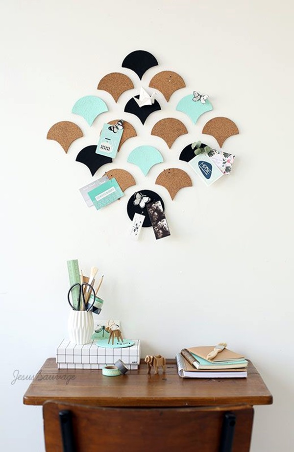 Cool and Inspirational pinboard wall Ideas (34)