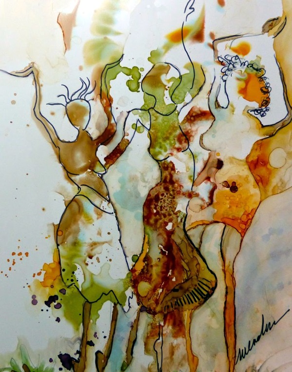 Ink painting Ideas For Inspiration (32)