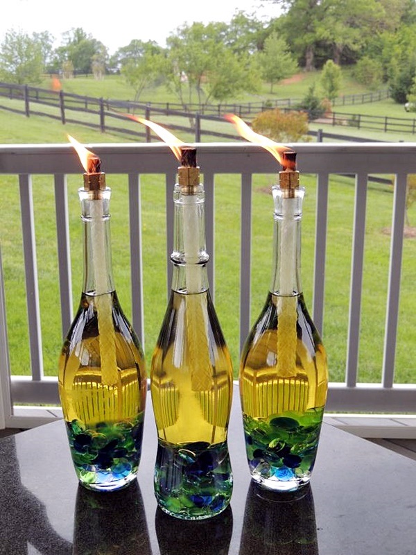 Intelligent Ways to Use Your Old Wine Bottles (16)