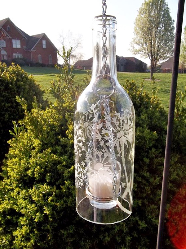 Intelligent Ways to Use Your Old Wine Bottles (24)