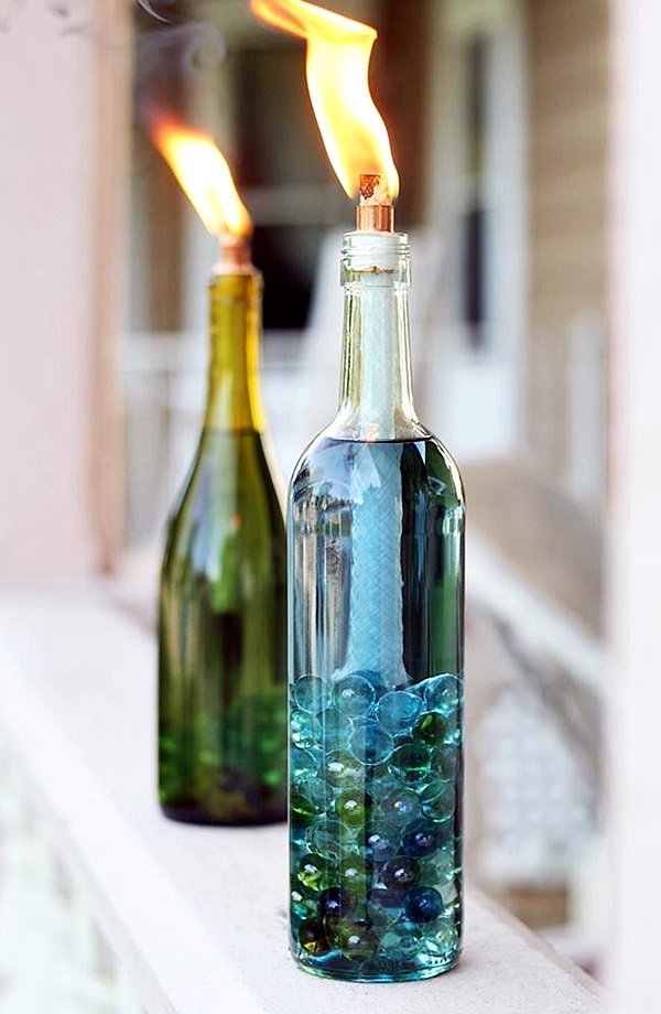 Intelligent Ways to Use Your Old Wine Bottles (4)