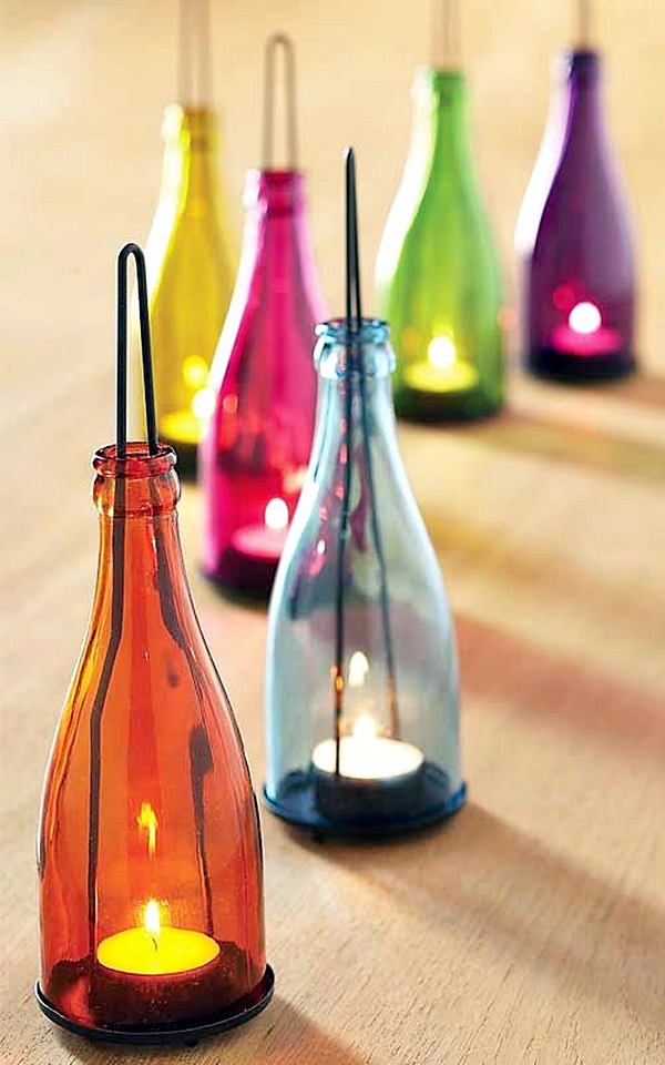 Intelligent Ways to Use Your Old Wine Bottles (8)