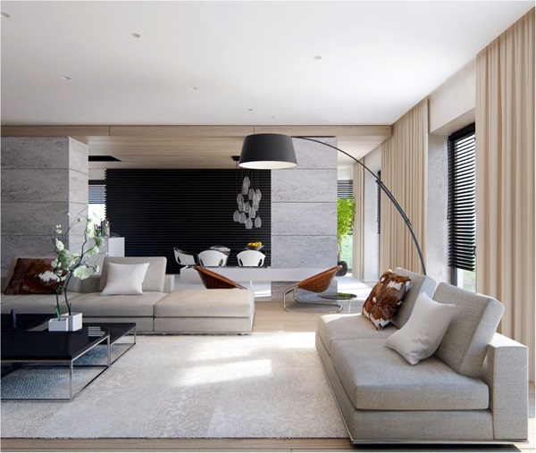 Stunning Modern Living Room Designs (9)