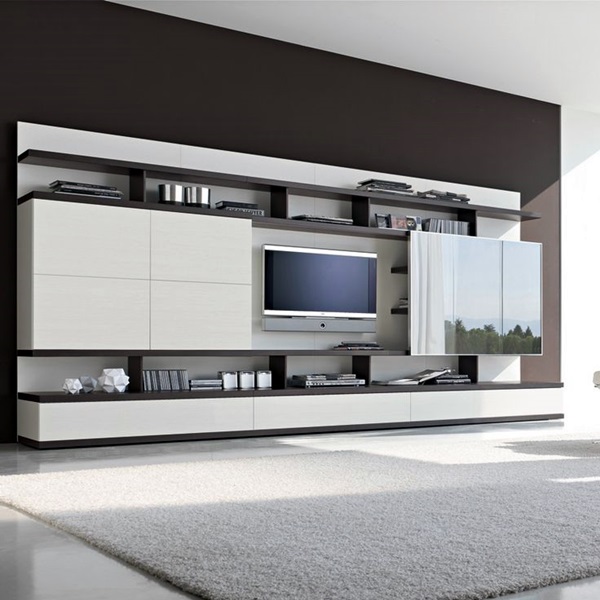 Unique Tv Wall Unit Setup Ideas (27)