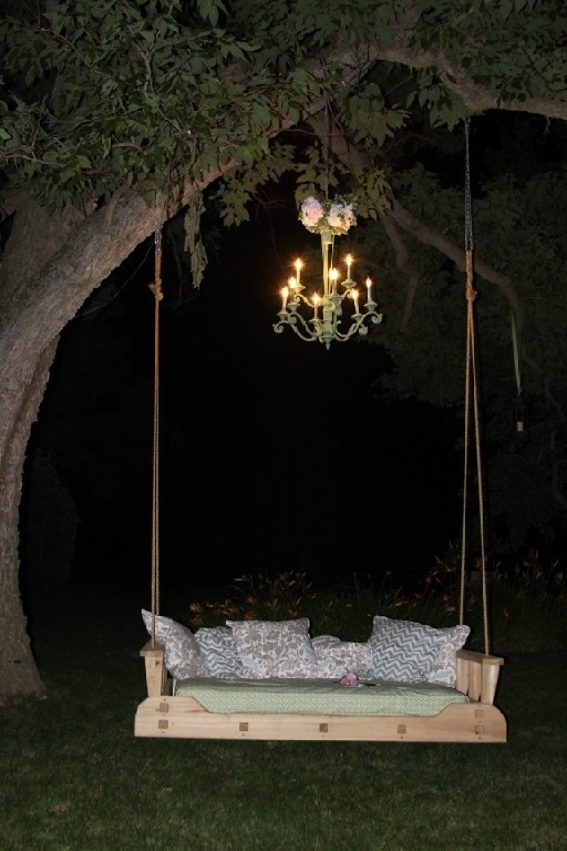 garden swing ideas 11