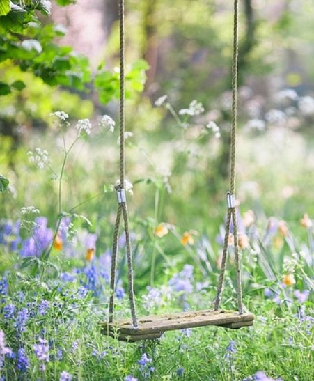 garden swing ideas 26