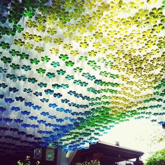 plastic bottle art 11