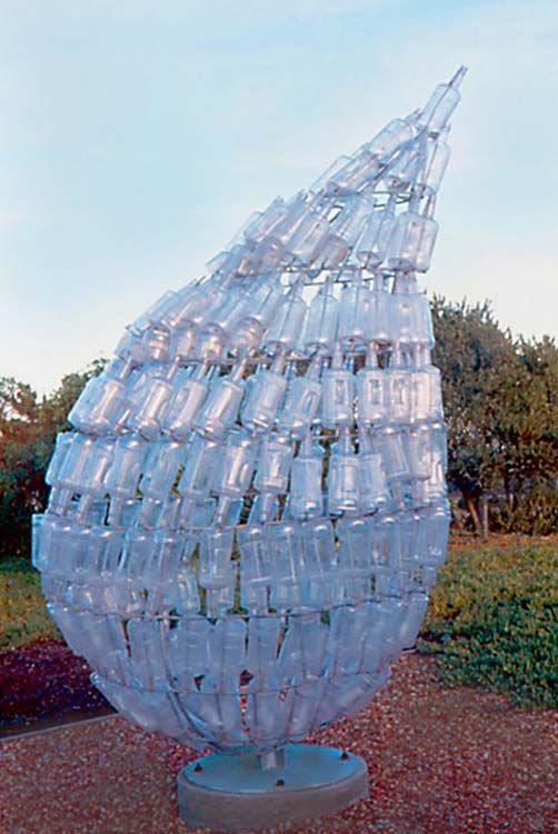 plastic bottle art 19