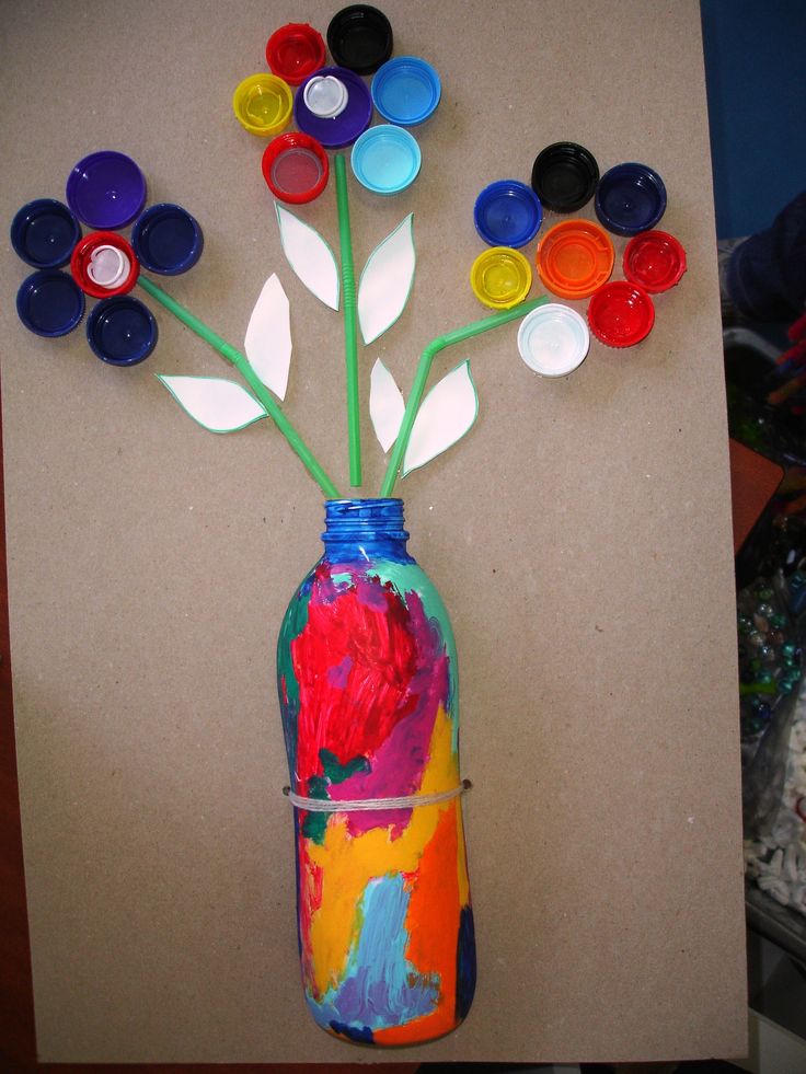 plastic bottle art 28